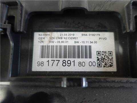 Foto 3ª: Cuadro de Instrumentos Opel Combo 1.6 ACTIVE 99CV 73KW [BH02] (2019)