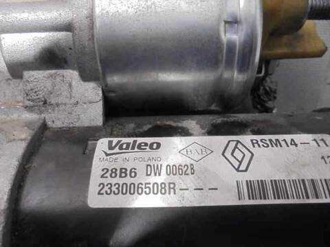 Foto 3ª: Motor de Arranque Renault Clio AUTHENTIQUE 75CV 55KW [K9K E6] (2016)