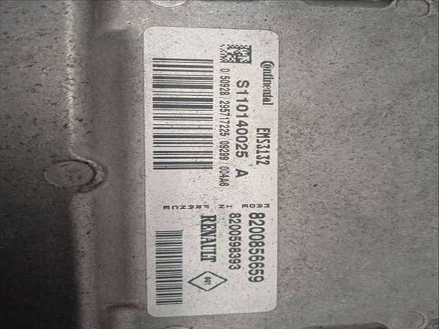 Foto 3ª: Centralita Motor ECU Dacia Sandero 1.4 CAT GAS LICUADO DEL PETROLEO. GPL) 75CV 55KW [K7JA714] (2010)