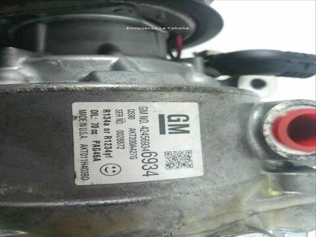 Foto 2ª: Compresor Aire Acondicionado Opel Mokka 1.6 CDTI 75) [B 16 DTH] (2012)