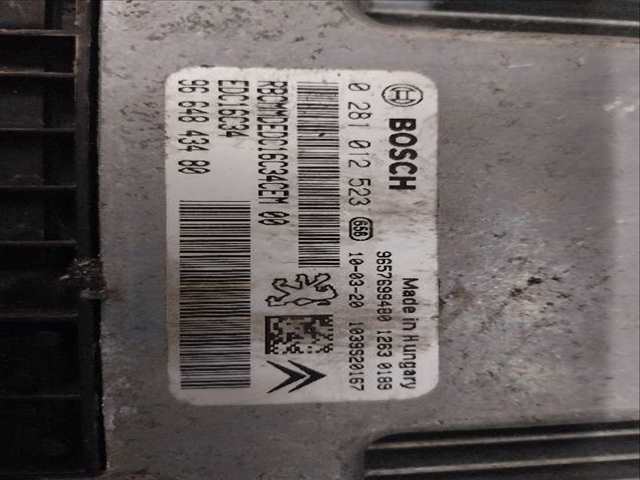 Foto 2ª: Centralita Motor ECU Citroen C3 1.4 HDI [D-8HZ] (2010)