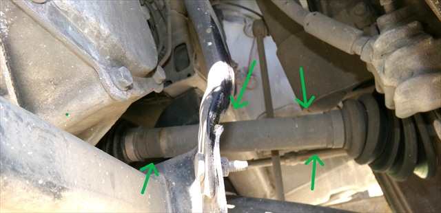 Transmision Delantera Izquierda Citroen DS4 1.6 HDI 2011-2015