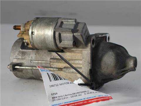 Motor de Arranque Bmw Serie 1 114 2.0 120D BERLINA 163CV 120KW