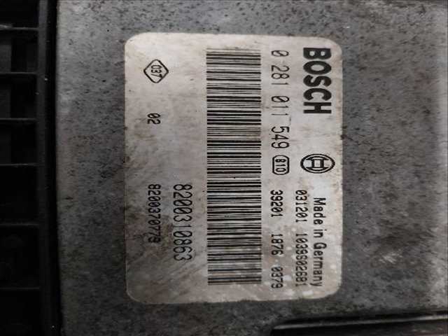 Foto 2ª: Centralita Motor ECU Renault Scenic 1.9 D D-F9Q L8 (2008)