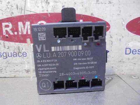 Centralita Motor ECU Mercedes Clase E 180 350 CGI C207 2010 COUPE 292CV 215KW