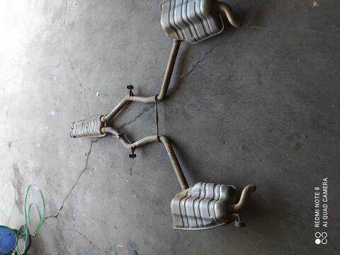 Foto 2ª: Tubo de Escape Mercedes Clase E 180 E 320 4-MATIC 211.082) BERLINA 224CV 165KW [M112954] (2004)