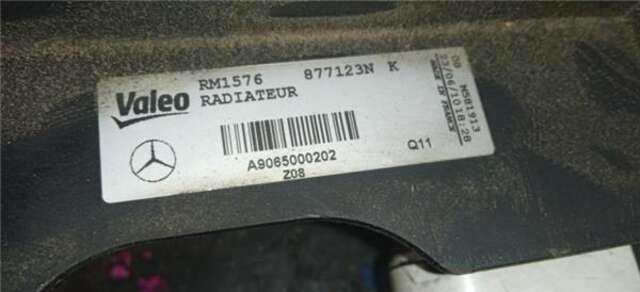 Foto 1ª: Radiador Motor Mercedes Sprinter 216 (906.613) [M 271.951]
