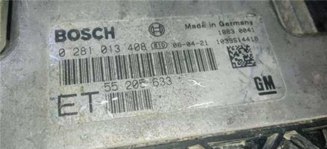 Foto 1ª: Centralita Motor ECU Opel Vectra 1.9 CDTI [Z 19 DT]