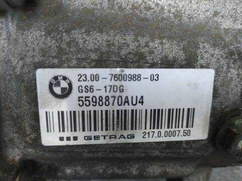Foto 3ª: Caja Cambios Bmw Serie 1 116 D F20) [N47D16U1] (2012)