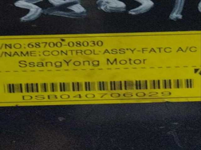 Foto 3ª: Mando Climatizador Ssangyong Rexton 2.7 XDI (2002)