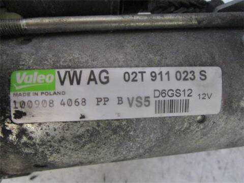 Foto 3ª: Motor de Arranque Volkswagen Polo 1.2 UNITED 60CV 44KW [BBM] (2008)