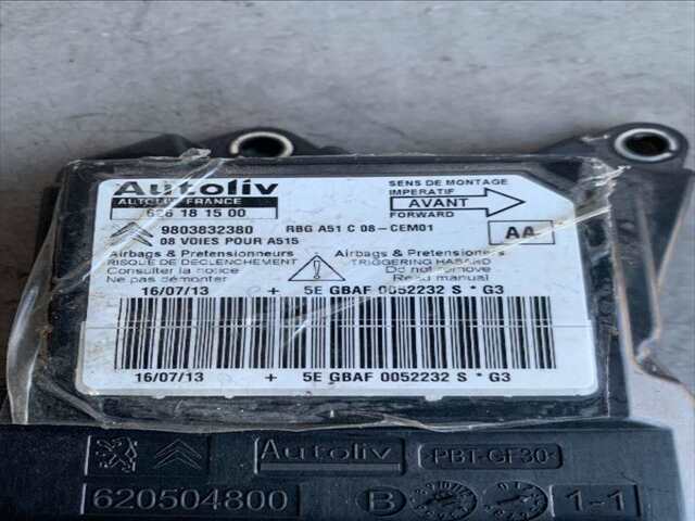 Foto 2ª: Centralita Airbag Citroen C3 1.2 12V82CV 0CV [HM01] (2013)