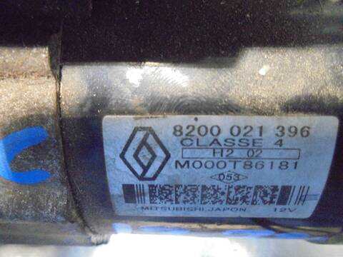 Foto 4ª: Motor de Arranque Renault Megane AUTHENTIQUE BERLINA 82CV 60KW II BERLINA 5P [K9K D7] (2003)