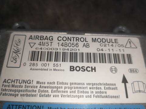 Foto 2ª: Centralita Airbag Ford C Max G8DA FOCUS CAP) 2003) (2005)