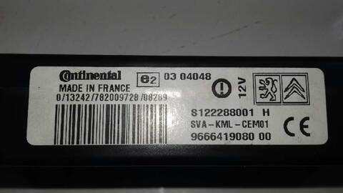 Foto 3ª: Centralita Motor ECU Peugeot 308 SPORT 109CV 80KW [9HZ (DV6TED4)] (2008)
