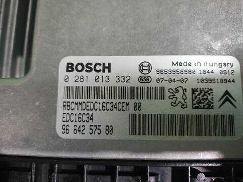 Foto 2ª: Centralita Motor ECU Citroen C5 ATTRACTION BERLINA 109CV 80KW [9HYDV6TED4] (2007)
