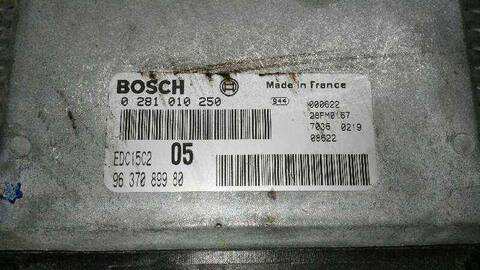 Centralita Motor ECU Peugeot 206 XR BERLINA 90CV 66KW