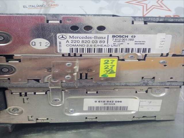 Foto 4ª: Sistema GPS Mercedes Clase S 220 500 220.075) BERLINA 306CV 225KW [M113960] (1999)