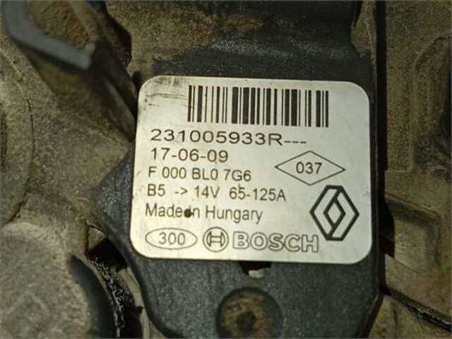 Foto 2ª: Alternador Dacia Dokker 1.5 AMBIANCE [1.5 LTR. - 66 KW DCI DIESEL FAP CAT]