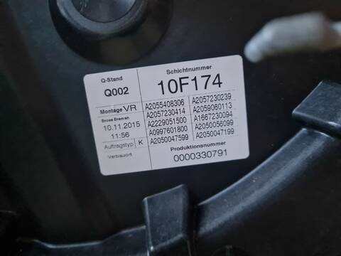 Foto 2ª: Elevalunas Eléctrico Delantero Derecho Mercedes Clase C 160 C 350 T E 205.247) 279CV FAMILIAR [274920] (2015)