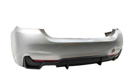 Foto 3ª: Paragolpes Trasero Bmw Serie 4 418 430 D M SPORT 258CV (2014)