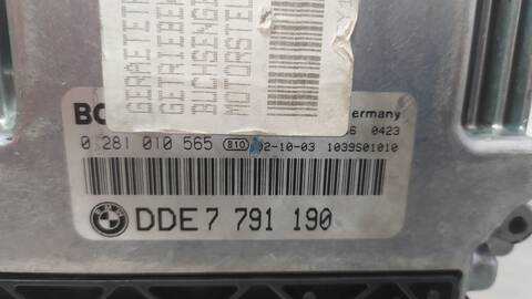 Foto 4ª: Centralita Motor ECU Bmw Serie 3 315 320D BERLINA 150CV 110KW [204D4] (2002)