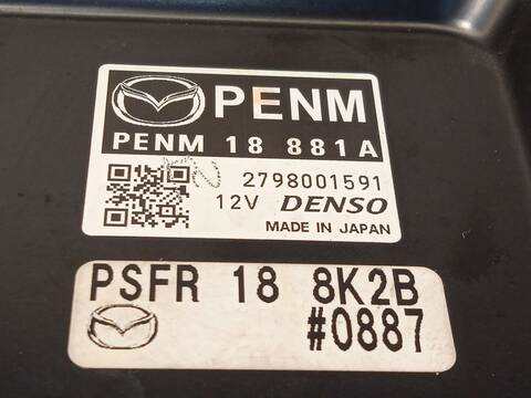 Foto 4ª: Centralita Motor ECU Mazda CX3 2.0 G CAT 121CV 89KW [PE] (2018)