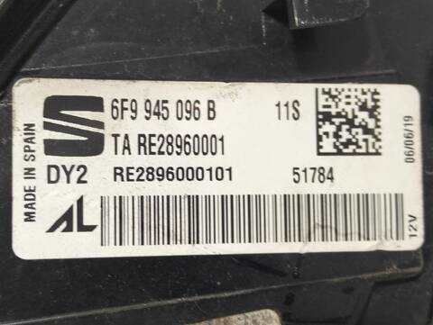 Foto 3ª: Piloto Trasero Derecho Seat Arona STYLE 1 TSI 95CV [DKL] (2017)