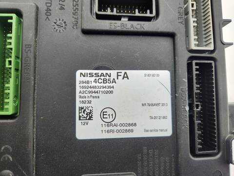 Foto 2ª: Centralita Motor ECU Nissan Qashqai 360 110CV 81KW [K9K636] (2014)