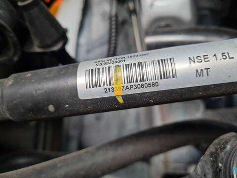 Foto 3ª: Transmision Delantera Derecha Mg ZS 1.5 VTI 106CV 78KW [15S4C] (2023)