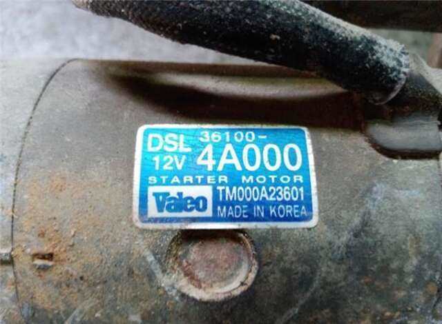Motor de Arranque Hyundai H1 2.5 CRDI
