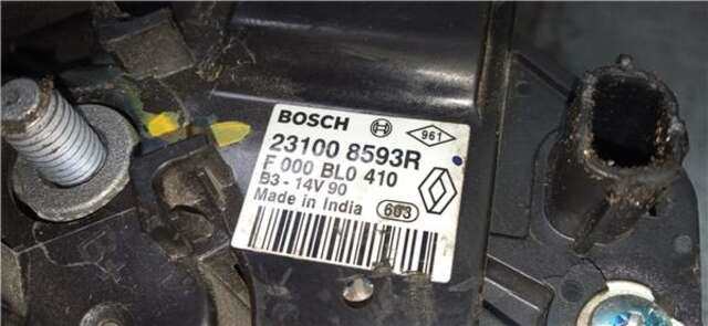 Alternador Renault Clio 0.9 BUSINESS [0.9 LTR. - 66 KW TCE ENERGY BIVALENT. GASOLINA - GPL]