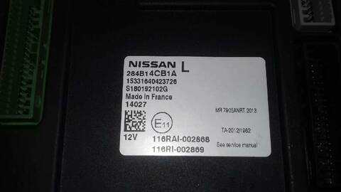 Foto 2ª: Caja Reles Fusibles Nissan Qashqai 1.2 16V CAT 116CV 85KW [HRA2] (2014)