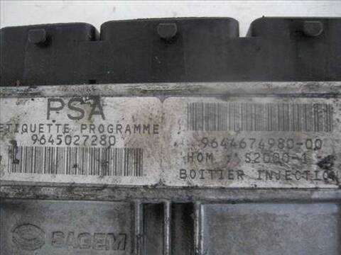 Foto 2ª: Centralita Motor ECU Citroen Xsara 1.8 16V PICASSO 115CV 85KW [6FZ (EW7J4)] (2002)