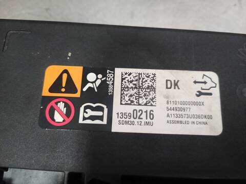 Foto 4ª: Centralita Airbag Opel Mokka EDITION ECOFLEX 131CV 96KW [A17DTS] (2014)