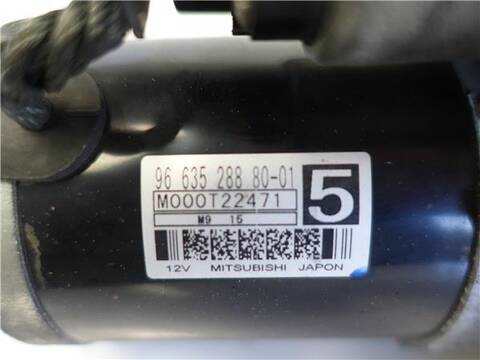 Foto 3ª: Motor de Arranque Citroen C4 1.6 HDI PICASSO 109CV 80KW [9HZ-DV6TED4] (2010)