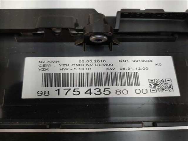 Foto 3ª: Cuadro de Instrumentos Peugeot Expert 2.0 BLUEHDI 120 FURGONETA (2016)