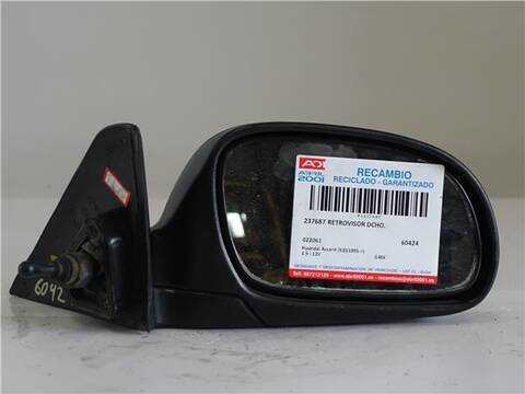 Foto 2ª: Retrovisor Derecho Hyundai Accent 1.5 I 12V 88CV 65KW [G4EK] (1997)