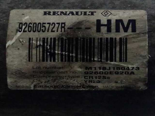 Foto 3ª: Compresor Aire Acondicionado Dacia Lodgy 1.6 LPG JSAV) (2012)