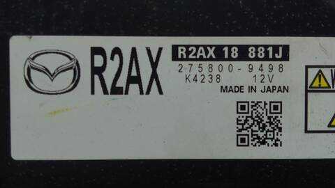 Foto 3ª: Centralita Motor ECU Mazda CX7 2.2 D 173CV 127KW MZR-CD AWD ER10A) [R2] (2010)
