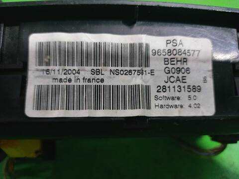 Foto 2ª: Pantalla Multifuncion Citroen C4 1.6 16V HDI 90CV [9HXDV6ATED4] (2004)