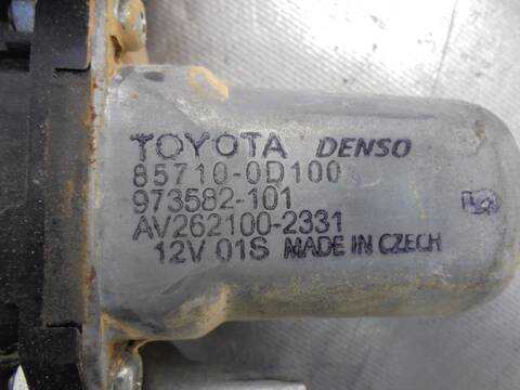 Foto 2ª: Elevalunas Eléctrico Delantero Derecho Toyota Auris ACTIVE 90CV 66KW [1ND] (2015)