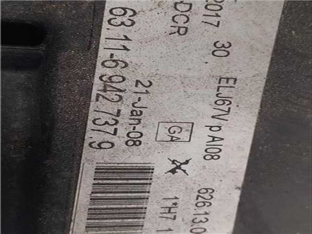 Foto 3ª: Faro Izquierdo Bmw Serie 3 315 2.0 318D 143CV 105KW [N47 D20 A] (2008)