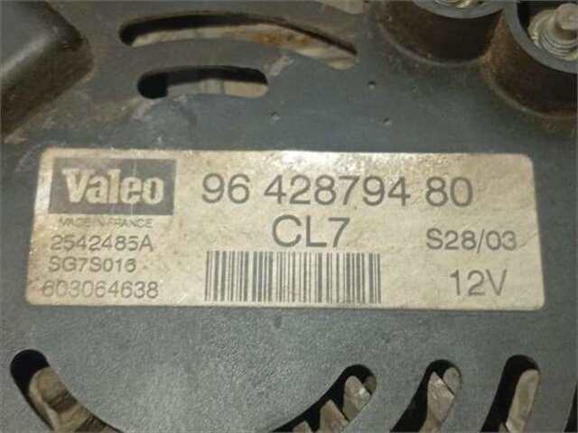 Foto 2ª: Alternador Citroen C3 1.4 [KFV (TU3JP)]