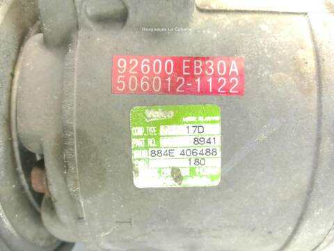 Foto 2ª: Compresor Aire Acondicionado Nissan Pathfinder 2.5 DCI 4WD [YD25DDTI] (2005)
