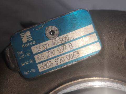 Foto 1ª: Turbocompresor Kia Carnival J3 (2007)