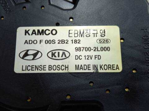 Foto 3ª: Motor Limpia Trasero Hyundai i30 G4FA (2007)