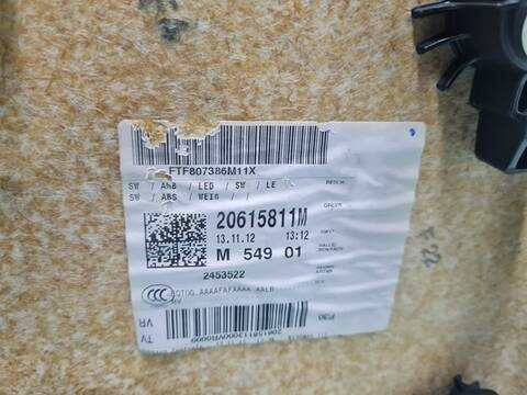 Foto 4ª: Tapizados Cartoneras Bmw Serie 3 315 330D 258CV 190KW [N57D30A] (2012)