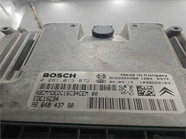 Foto 2ª: Centralita Motor ECU Citroen C5 1.6 AUDACE [1.6 LTR. - 80 KW 16V HDI FAP] [9HZ]