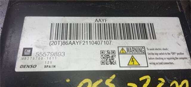 Centralita Motor ECU Opel Astra 1.7 CDTI